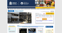 Desktop Screenshot of cicbi.uaslp.mx