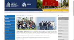 Desktop Screenshot of ame.uaslp.mx