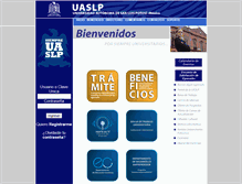 Tablet Screenshot of exa.uaslp.mx