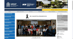 Desktop Screenshot of iico.uaslp.mx
