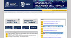 Desktop Screenshot of pie.fc.uaslp.mx