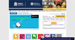 Desktop Screenshot of cictd.uaslp.mx
