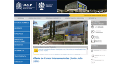 Desktop Screenshot of fc.uaslp.mx